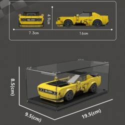 tech mini challenger sat speed champions bricks toy