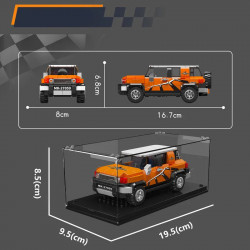 tech mini fj cruiser speed car champions bricks toy