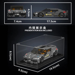 tech mini koenigsegg speed car champions bricks toy