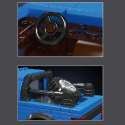 tech mini raptor pickup car champions bricks toy