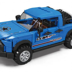 tech mini raptor pickup car champions bricks toy