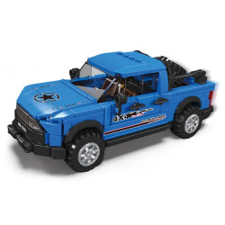 tech mini raptor pickup car champions bricks toy