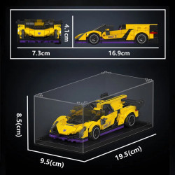tech mini veneno speed car champions bricks toy