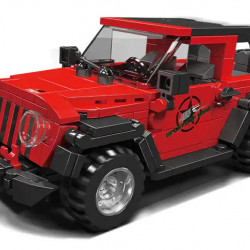 tech mini wrangler speed car champions bricks toy