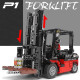 tech moc 13106 rc app city forklift loader truck bricks toy tech moc 13106 rc app city forklift loader truck bricks toy