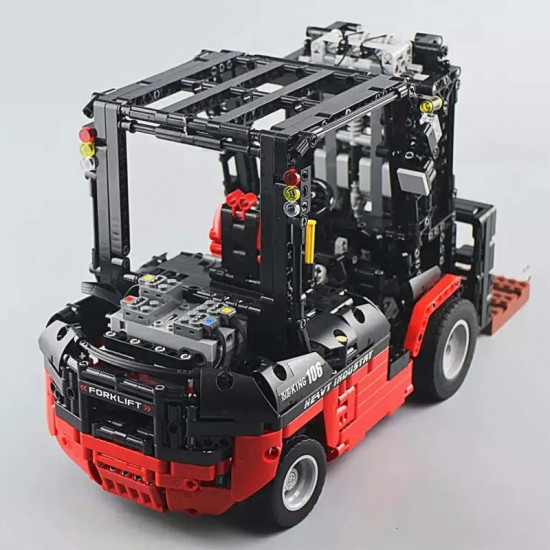 tech moc 13106 rc app city forklift loader truck bricks toy tech moc 13106 rc app city forklift loader truck bricks toy