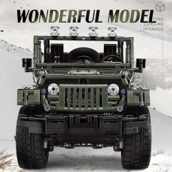 tech moc 13124 awd adventure off-road car bricks toys
