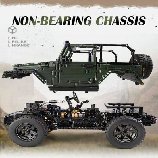 tech moc 13124 awd adventure off-road car bricks toys tech moc 13124 awd adventure off-road car bricks toys