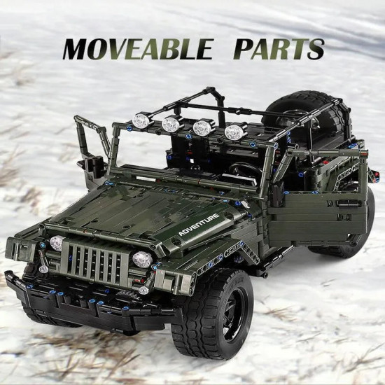 tech moc 13124 awd adventure off-road car bricks toys tech moc 13124 awd adventure off-road car bricks toys