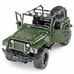 tech moc 13124 awd adventure off-road car bricks toys