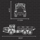 tech moc 17010 motorized rc custom dump truck bricks toys tech moc 17010 motorized rc custom dump truck bricks toys