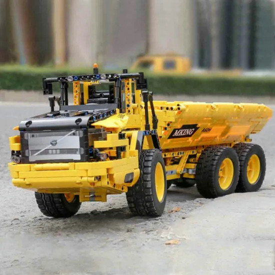 tech moc 17010 motorized rc custom dump truck bricks toys tech moc 17010 motorized rc custom dump truck bricks toys