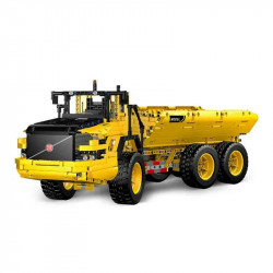 tech moc 17010 motorized rc custom dump truck bricks toys
