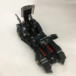 tech moc 27018 mini bat sports racing car kids bricks toys