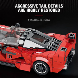 tech moc 686 ferrari fxx-k v2 hyper racing car bricks toy