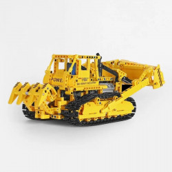 tech moc app bulldozer rc caterpillar d8k bricks toy 17024