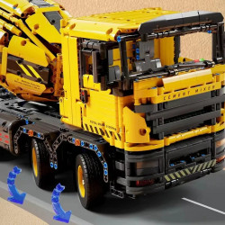 tech moc app mechanical rc mixer truck bricks toys t4005