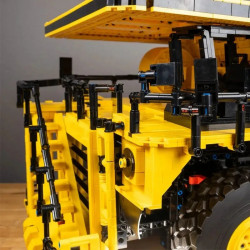 tech moc app motorized rc dump truck bricks toy 22005