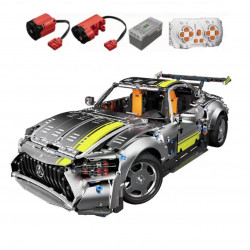 tech moc app rc amg gt super racing car bricks toys t5035