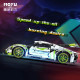 tech moc asphalt drag racing sports car bricks toy 88023 tech moc asphalt drag racing sports car bricks toy 88023