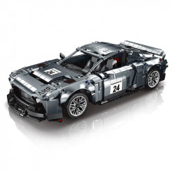 tech moc aston martin victor sports car bricks toy