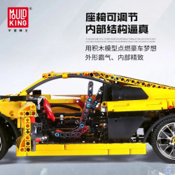 tech moc audi r8 v10 roadster racing car bricks toy 13127