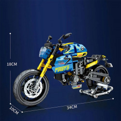 tech moc bikes bmw g310r racing motorcycle bricks toy 82001