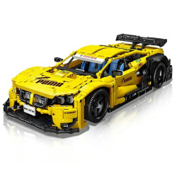 tech moc bmw m4 dtm sports racing car bricks toy