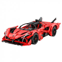 tech moc c63005 super ape racing hyper car bricks toy