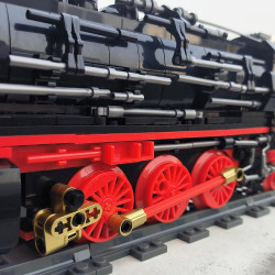 tech moc city br01 simulation train bricks toy