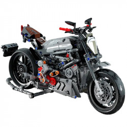 tech moc classic ducati devil motorcycle bricks toy