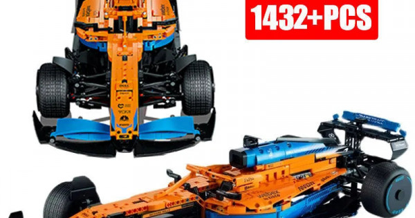 tech moc concept f1 formula racing car bricks toy c016 - tech-moc ...