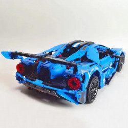 tech moc concept le gt sports roadster car bricks toy