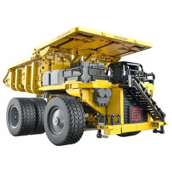 tech moc cr240e mining dump truck bricks toy