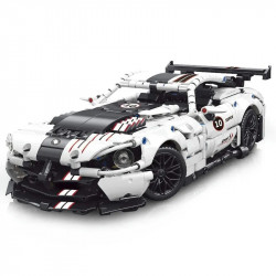 tech moc dodge viper gtr racing car bricks toy 88317