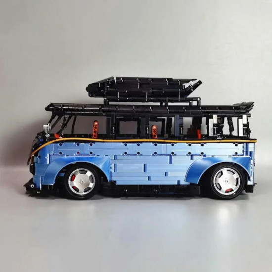 tech moc electroplated camper bus van bricks toy t5022a tech moc electroplated camper bus van bricks toy t5022a