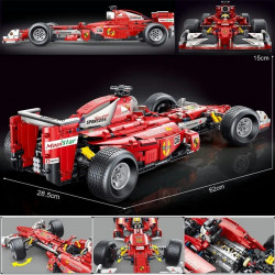 tech moc f1 formula one racing car bricks toy t5006