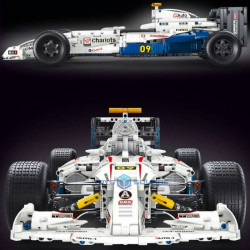 tech moc f1 formula racing sports car bricks toy t5009