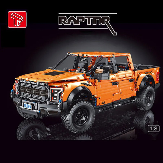tech moc ford f-150 raptor pickup truck bricks toys t5014 tech moc ford f-150 raptor pickup truck bricks toys t5014