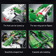 tech moc green alternate f1 racing car bricks toy tech moc green alternate f1 racing car bricks toy