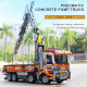 tech moc heavy pneumatic concrete pump truck bricks toys tech moc heavy pneumatic concrete pump truck bricks toys