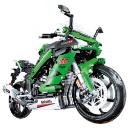 tech moc kawasaki ninja 1000sx motorcycle bricks toy