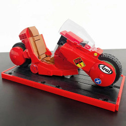 tech moc kinda special motorcycle bricks toy