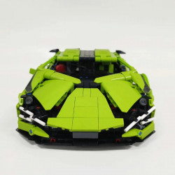 tech moc lambo fkp37 bull racing car bricks toy db0088