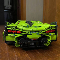 tech moc lambo sian fkp37 racing car bricks toy 81996