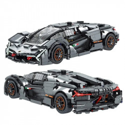 tech moc lambo terzo millennio sports car bricks toys