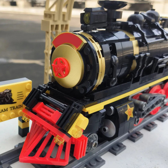 tech moc leader simulation city train bricks toy tech moc leader simulation city train bricks toy