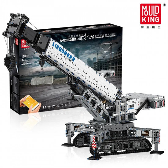 tech moc liebherr rc app crawler crane bricks toys tech moc liebherr rc app crawler crane bricks toys