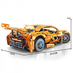 tech moc mclaren p1 sports racing car bricks toy t2009