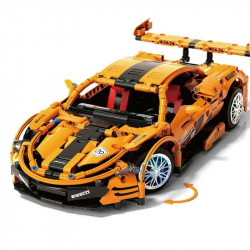 tech moc mclaren p1 sports racing car bricks toy t2009